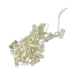 Maxbell 12 Sets Silver White Plated Lobster Clasp Clip Ends Extender Chain - Aladdin Shoppers
