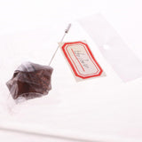 Maxbell Lapel Rose Flower Pin Men's Handmade Fabric Boutonniere Stick Brooch Brown - Aladdin Shoppers