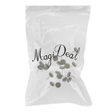 Maxbell 20pcs 10mm Cabochon Settings Earrings Blanks Earring Bezel Base Bronze - Aladdin Shoppers