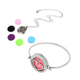 Maxbell Maxbell Heart Mom Diffuser Locket Aromatherapy Essential Oil Perfume Bracelet Bangle