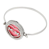 Maxbell Maxbell Crystal Mum Bangle Diffuser Aromatherapy Essential Oil Perfume Bracelet