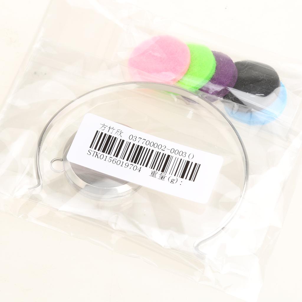 Maxbell Maxbell Crystal Footprint Diffuser Aromatherapy Essential Perfume Bracelet Bangle