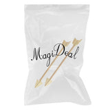 Maxbell Alloy Tribal Arrow Cartilage Stud Body Piercing Earring Alergy Free Gold - Aladdin Shoppers