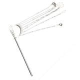 Women Vintage Metal Handmade Tassels Hair Stick Hair Chopsticks Hairpin Pin