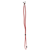 Maxbell Maxbell Adjustable Velvet Eyeglass Cord Neck Strap Sunglass Lanyard Red