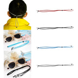 Maxbell Maxbell Adjustable Velvet Eyeglass Cord Neck Strap Sunglass Lanyard Red