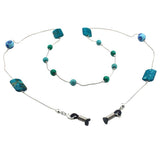 Maxbell Maxbell Eyeglass Exquisite Delicate Sunglasses Spectacles Chain Holder Blue