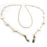 Maxbell Maxbell Eyeglass Necklace Exquisite Delicate Sunglasses Spectacles Chain Holder Gold