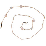 Maxbell Maxbell Eyeglass Necklace Exquisite Delicate Sunglasses Spectacles Chain Holder Gold