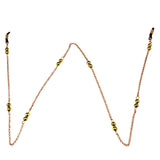 Maxbell Maxbell 31" Eyeglass Neck Gold Silver Metal Chain Cord Holder Rope Retainer Gold