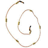 Maxbell Maxbell 31" Eyeglass Neck Gold Silver Metal Chain Cord Holder Rope Retainer Gold
