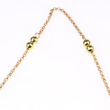 Maxbell Maxbell 31" Eyeglass Neck Gold Silver Metal Chain Cord Holder Rope Retainer Gold