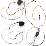 Maxbell Maxbell 31" Eyeglass Neck Gold Silver Metal Chain Cord Holder Rope Retainer Gold