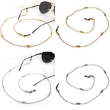 Maxbell Maxbell 31" Eyeglass Neck Gold Silver Metal Chain Cord Holder Rope Retainer Gold