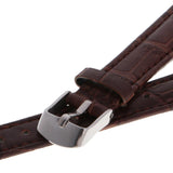 Maxbell High Quality Mens Leather Strap Bracelet Band Replacement for Watches 14mm