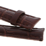 Maxbell High Quality Mens Leather Strap Bracelet Band Replacement for Watches 14mm