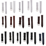 Maxbell High Quality Leather Strap Bracelet Band Replacement for Watches 14mm 18mm