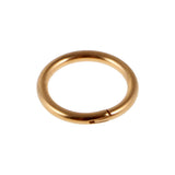Maxbell Stainless Steel Hinged Septum Clicker Ear Nose Segment 1.2x8mm 16G Gold - Aladdin Shoppers