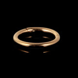 Maxbell Stainless Steel Hinged Septum Clicker Ear Nose Segment 1.2x8mm 16G Gold - Aladdin Shoppers