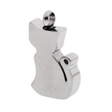 Maxbell Vintage Stainless Steel Cat Shape Design Pendant Urn Ashes Cremation Jewelry Family Pets Memorial Ash Holder - Aladdin Shoppers