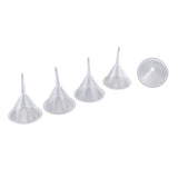 Maxbell 2 Pieces Small Plastic Funnels For Diffuser Bottle Mini Liquid Oil Funnels