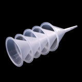 Maxbell 2 Pieces Small Plastic Funnels For Diffuser Bottle Mini Liquid Oil Funnels