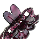 Maxbell 2 Pieces Large Floral Acrylic Hair Claw Grips Clip Clamp Accessories