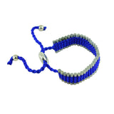 Maxbell Hand woven Women Girl New Popular Adjustable Friendship Bracelet blue - Aladdin Shoppers
