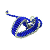 Maxbell Hand woven Women Girl New Popular Adjustable Friendship Bracelet blue - Aladdin Shoppers