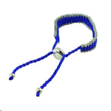 Maxbell Hand woven Women Girl New Popular Adjustable Friendship Bracelet blue - Aladdin Shoppers