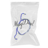 Maxbell Hand woven Women Girl New Popular Adjustable Friendship Bracelet blue - Aladdin Shoppers