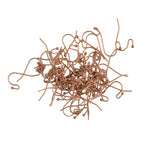 Maxbell 200x Brass French Wire Dot Ball Earring Hook Dangle DIY Making Bronze&Copper