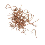 Maxbell 200x Brass French Wire Dot Ball Earring Hook Dangle DIY Making Bronze&Copper