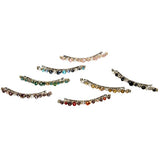 Maxbell 3xHair Accessories Barrette Clips Hairpin Charm Crystal Hairwear  Red