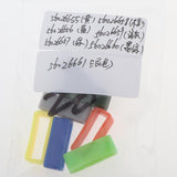 Maxbell 10pcs Rubber Watch Strap Band Keeper Hoop Loop Holder Ring 20mm Yellow - Aladdin Shoppers