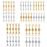 Maxbell 10 Piece Magnetic Clasps Hooks Drum Shape DIY Jewelry Findings Crafts Gold