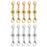 Maxbell 10 Piece Magnetic Clasps Hooks Drum Shape DIY Jewelry Findings Crafts Gold