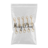 Maxbell 5 Piece Magnetic Clasps Hook Drum Shape DIY Jewelry Making Crafts Gold - Aladdin Shoppers