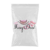 Maxbell 54pcs Gauges Kit Spiral Tapers and Plugs 14G-00G Stretching Kit Pink - Aladdin Shoppers
