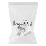 Maxbell Stainless Steel Butterfly Deployment Buckle Spring Bar Watch Clasp 16mm - Aladdin Shoppers