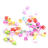 Maxbell 96 Pieces Lady Girls Mini Hair Claws Clamps Clips Hair Grips 2 Styles