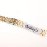 Maxbell Men's Stainless Steel Watch Band Strap Bracelet Double Clasp Gold 20mm - Aladdin Shoppers