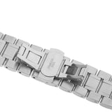 Maxbell Men's Stainless Steel Watch Band Strap Bracelet Double Clasp Silver 23mm - Aladdin Shoppers