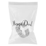 Maxbell Men's Stainless Steel Watch Band Strap Bracelet Double Clasp Silver 23mm - Aladdin Shoppers