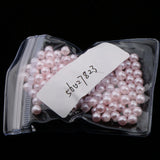 Maxbell 150Pcs Imitation Pearl No Hole ABS Plastic Charm DIY Loose Beads Pink - Aladdin Shoppers