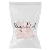 Maxbell 150Pcs Imitation Pearl No Hole ABS Plastic Charm DIY Loose Beads Pink - Aladdin Shoppers