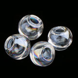 Maxbell 10pcs Rainbow Mini Clear Glass Globe Glass Ball Bottle Pendant Charms 12mm - Aladdin Shoppers