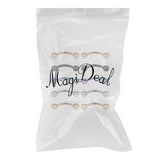 Maxbell 10 Pieces 16G Stainless Steel Balls Eyebrow Ear Lip Navel Ring Piercing 6mm - Aladdin Shoppers