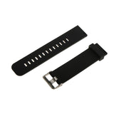 Maxbell Durable Men Silicone Waterproof Sports Watchband Strap Deployment Clasp 22mm