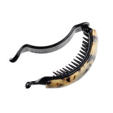 Maxbell 2pcs Lady Large Acetate Banana Hair Clips Hair Clamps Claws Ponytail Holder
